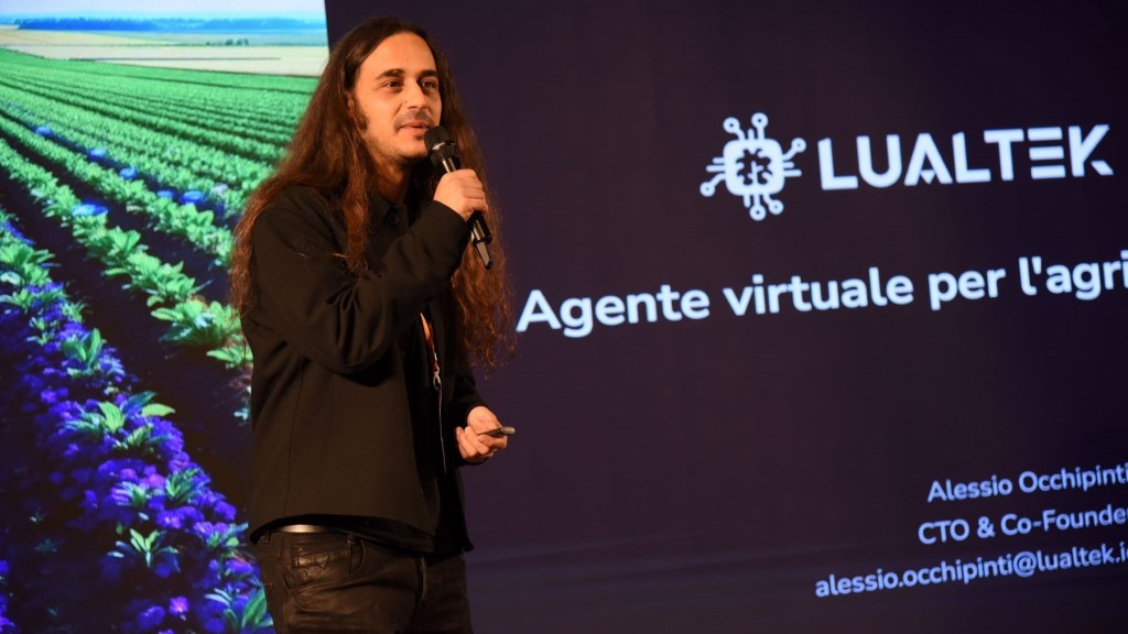 Alessio Occhipinti di Lualtek al Premio Innovazione Sicilia 2025